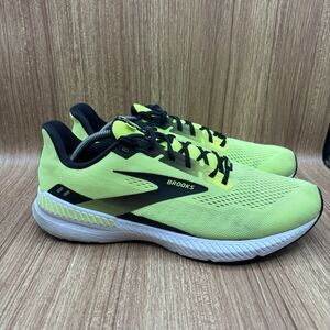 Brooks Mens Launch GTS 8 1103591D774 Yellow Neon Running Shoes Size 12.5 D